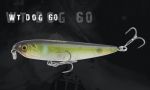 Воблер HERAKLES WT DOG 60 цвет Ghost Chartreuse