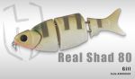 Воблер HERAKLES REAL Shad 80 цвет Gill