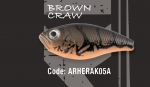 Воблер HERAKLES BOOB 60 цвет Brown Craw