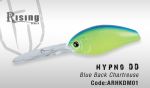 Воблер HERAKLES HYPNO-DD цвет Blue Back Chartreuse