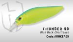 Воблер HERAKLES THUNDER 90 цвет Blue Back Chartreuse
