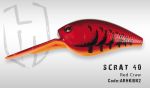 Воблер HERAKLES SCRAT 40 цвет Red Craw