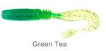 Твистер MEGABASS COUNTER GRUB 3.5, 4шт в уп.  цвет: Green Tea