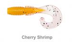Твистер MEGABASS ROCKY FRY 1.5, Curly Tail 5шт в уп. цвет: Cherry Shrimp