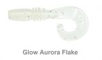 Твистер MEGABASS ROCKY FRY 2.0, Curly Tail 5шт в уп. цвет: Glow Aurora Flake