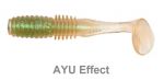 Твистер MEGABASS ROCKY FRY 1.5, Vib Tail 5шт в уп. цвет: Ayu Effect