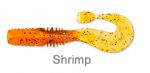 Твистер MEGABASS COUNTER GRUB 3, 4шт в уп.  цвет: Shrimp