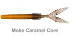 Червь MEGABASS BUMPEE WORM 4 3/4 4 шт. в уп. цвет:Smoke Caramel Core