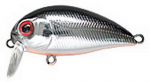 Воблер PONTOON21 Hypnose 38F-SSR  цвет №051 Metallic HG Silver&Black OB RE