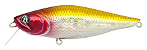 Воблер PONTOON21 Kalikana 82F-SR цвет №A15 GOLD BACK RED HEAD