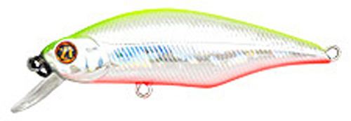 Воблер PONTOON21 Chaos 72F-SR цвет №A62 CRASH FRESH CHARTREUSE SILVER
