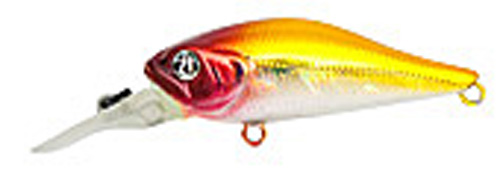 Воблер PONTOON21 Cheerful 34SP-MR цвет №A15 GOLD BACK RED HEAD