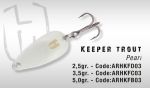 Колеблющаяся блесна HERAKLES KEEPER TROUT 2,5gr (Pearl)