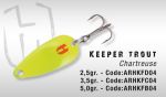 Колеблющаяся блесна HERAKLES KEEPER TROUT 2,5gr (Chartreuse)