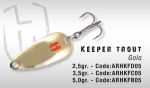 Колеблющаяся блесна HERAKLES KEEPER TROUT 3,5gr (Gold)