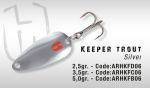 Колеблющаяся блесна HERAKLES KEEPER TROUT 5gr (Silver)