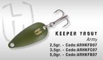 Колеблющаяся блесна HERAKLES KEEPER TROUT 3,5gr (Army)