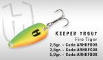 Колеблющаяся блесна HERAKLES KEEPER TROUT 2,5gr (Firetiger)