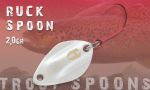 Колеблющаяся блесна HERAKLES RUCK SPOON 2,0gr цвет White/Pink