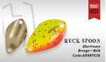 Колеблющаяся блесна HERAKLES RUCK SPOON 2,0gr цвет Chartreuse Orange/Gold
