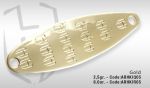 Колеблющаяся блесна HERAKLES DRIBBLE SPOON 6gr (Gold)