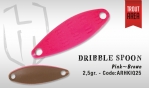 Колеблющаяся блесна HERAKLES DRIBBLE SPOON 2,5gr цвет Pink/Brown