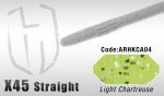Силиконовые приманки HERAKLES X45 STRAIGHT 4.5 (LIGHT CHARTREUSE)