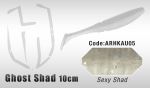 Силиконовые приманки HERAKLES GHOST SHAD 10CM (SEXY SHAD)