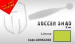 Силиконовые приманки HERAKLES SOCCER Shad 6,0cm (Limone)