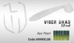 Силиконовые приманки HERAKLES VIBER SHAD 3.8 (Ayu Pearl)