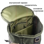 Рюкзак-сумка цилиндрический цвет Хаки, 45*26 см.