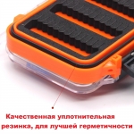 Коробка герметичная двухсторонняя S, 11.5*7.5*4 см./Мормышница