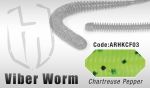 Силиконовые приманки HERAKLES VIBER WORM 5 (CHARTREUSE PEPPER)