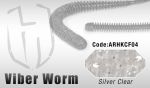 Силиконовые приманки HERAKLES VIBER WORM 5 (SILVER CLEAR)