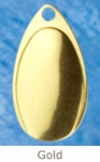 Блесна вращающаяся ILBA TONDO s/n/d №1 / 2гр (gold)