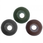 Бусина резиновая GARDNER 4mm GARDNER COVERT SAFETY BEADS GREEN (20шт) CSBG