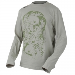 Футболка PROLOGIC  с дл.руковом Twin Carp Tattoo Tee XL Stone 46851