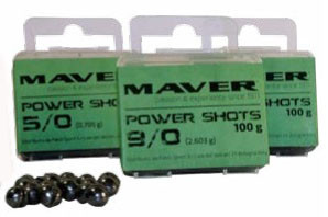 Грузила калиброванные Maver Power Shots (100 г) 0.102 гр. №6