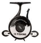 Катушка 13 Fishing Black Betty FreeFall Carbon - Inline Ice Fishing Reel - Northwoods Edition - Left Hand