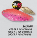 Колеблющаяся блесна HERAKLES AMMER 1,5g (Salmon)