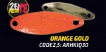 Колеблющаяся блесна HERAKLES DRIBBLE SPOON 2,5gr цвет Orange Gold