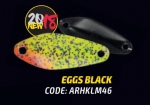 Колеблющаяся блесна HERAKLES LOSKO 2,5gr цвет Eggs Black