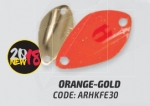 Колеблющаяся блесна HERAKLES RUCK SPOON 2,0gr цвет Orange Gold