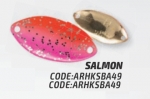 Колеблющаяся блесна HERAKLES SBAM 1,3g цвет Salmon