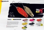 Колеблющаяся блесна HERAKLES ZERO6 0,6g цвет Golden Trout