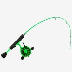 Комбо набор 13 Fishing Radioactive Pickle Ice Combo 25" MH - FF Ghost w/ NEW Line Window + Tickle Stick (Reel Seat) - Left Hand