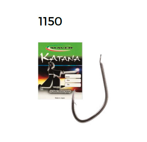 Крючки Maver Katana 1150 Nichel (20 шт) № 18