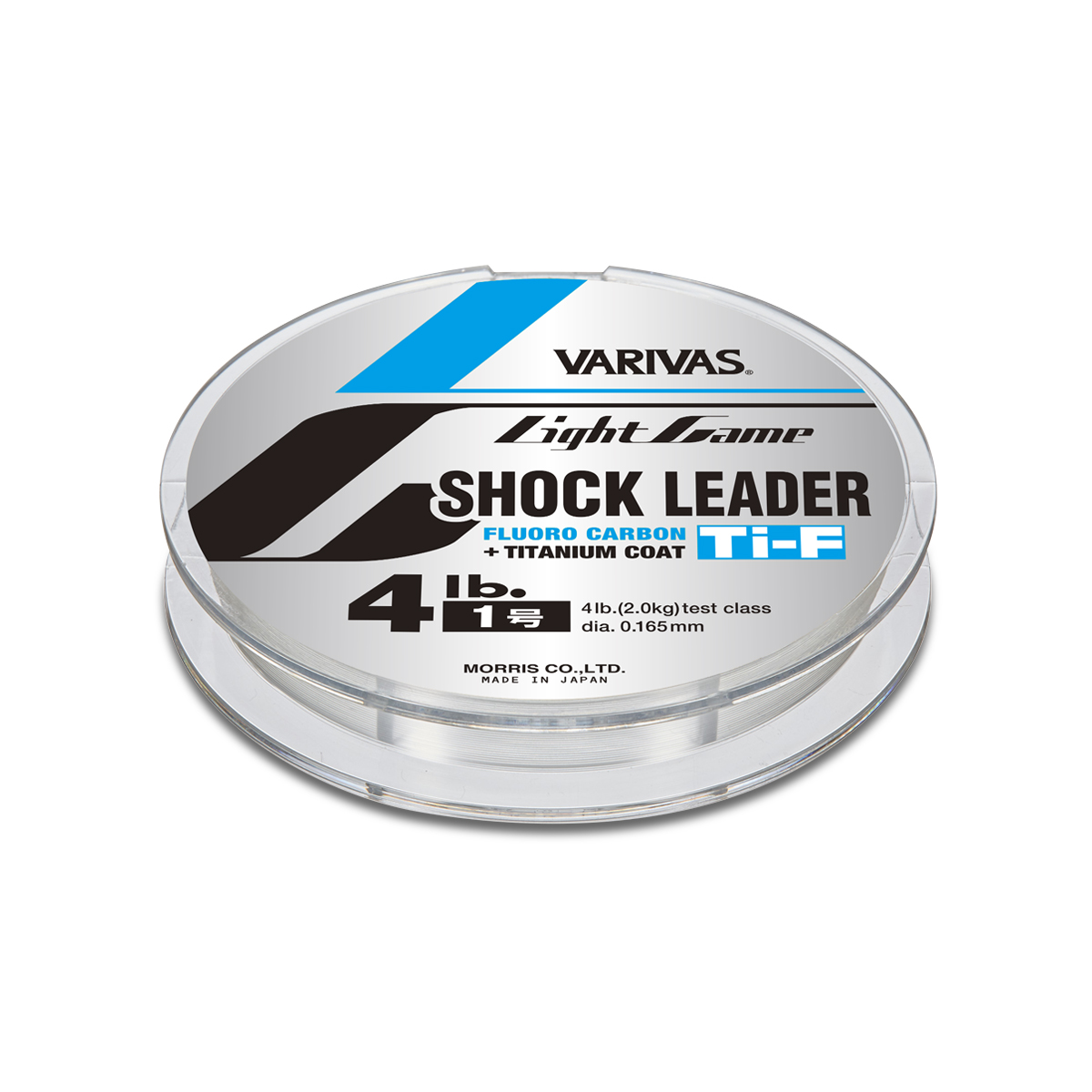 Леска флюорокарбон VARIVAS Light Game Shock Leader Ti-Fluoro 8LB #2 0,235 mm