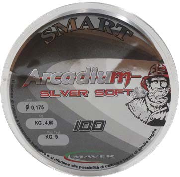 Леска Maver Arcadium Silver 100 м, 0.105 мм, 1.050кг