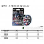 Леска Maver MATCH&FEEDER SINKING 150M 0,260мм